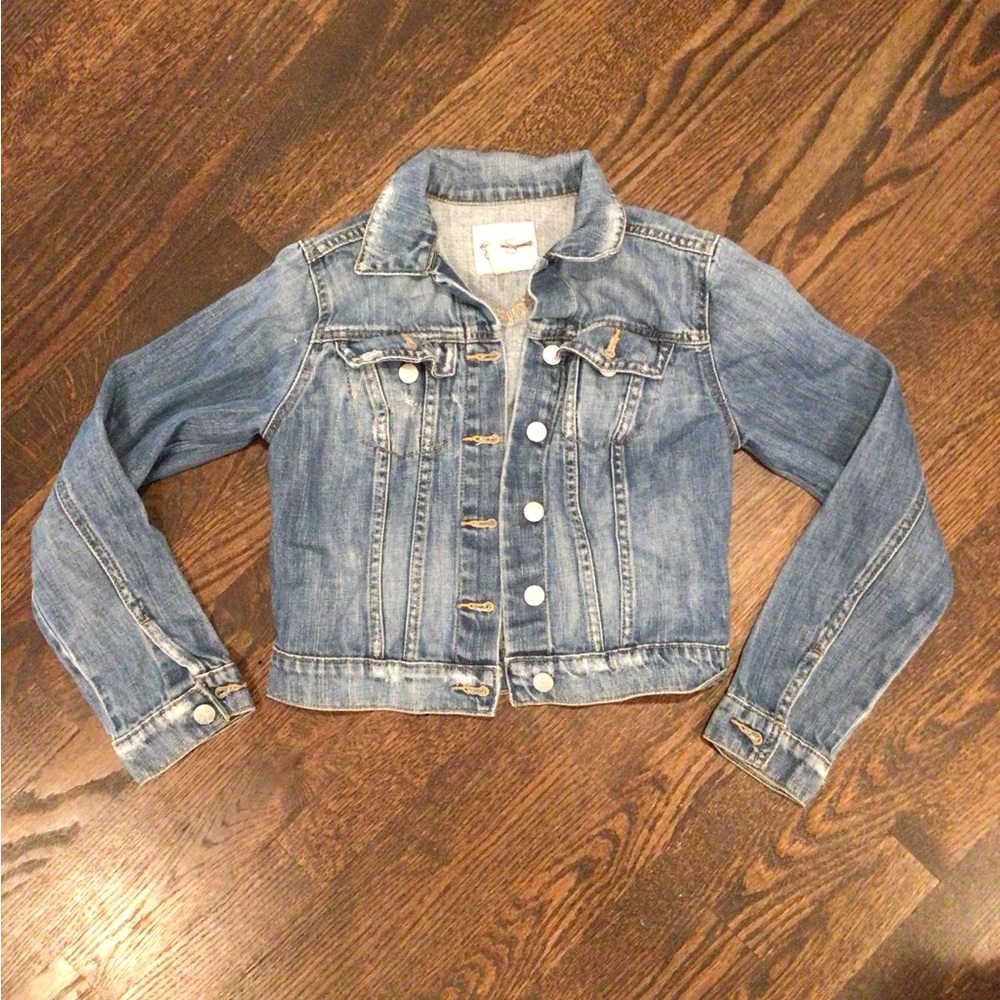 Jessica Simpson - Kids Cropped Jean Jacket